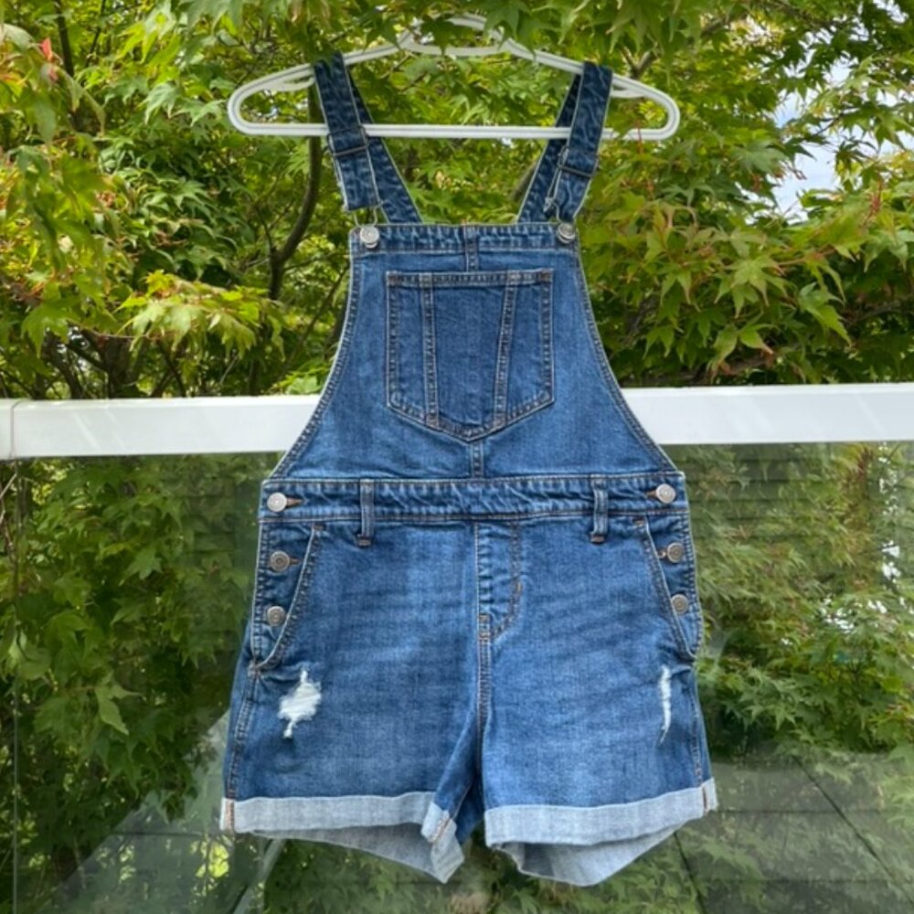 jean shortalls
